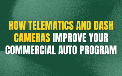 How Telematics and Dash Cameras Improve Your Commercial Auto Program